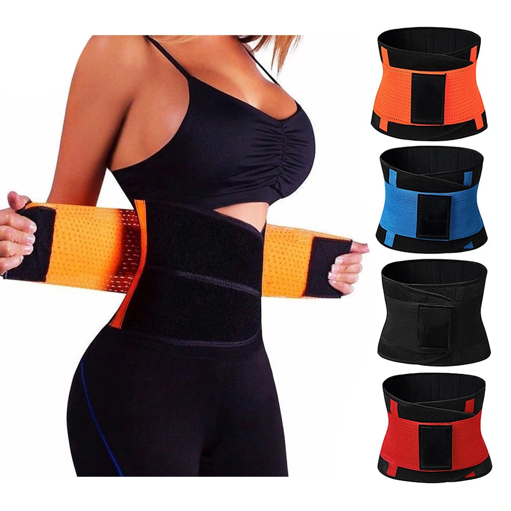 Fitness Thermo Body Shaper Waist Trainer Trimmer Corset Waist Belt Cincher Wrap Workout Shapewear Slimming
