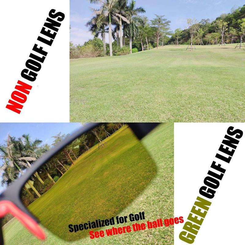 High Definition Golf Ball Finder Sport Glasses for Men Women Golf Sunglasses Golf Glasses Pickleball Eyewear MZ861