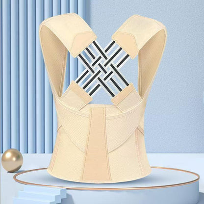 Advanced Back Brace Trainer, Youth Posture Corrector Belt, Unisex Posture Support Strap, Ideal for Home Office Use, Enhances Bad Posture
