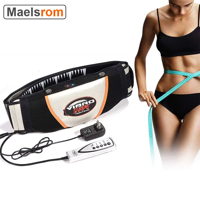 Weight Lose Belt Vibrating Waist Massager Trimmer Slimming Heating Belt Health Care Tools for Shape Slender Belly Abdomen