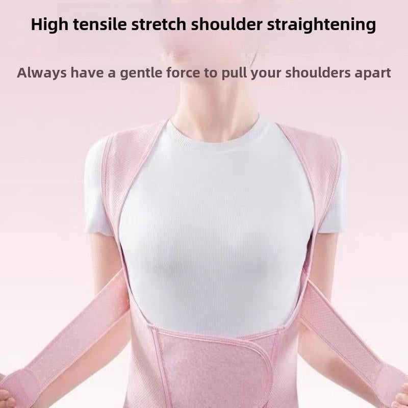 Advanced Back Brace Trainer, Youth Posture Corrector Belt, Unisex Posture Support Strap, Ideal for Home Office Use, Enhances Bad Posture