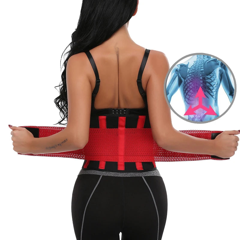 Fitness Thermo Body Shaper Waist Trainer Trimmer Corset Waist Belt Cincher Wrap Workout Shapewear Slimming