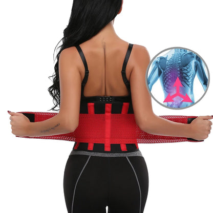 Fitness Thermo Body Shaper Waist Trainer Trimmer Corset Waist Belt Cincher Wrap Workout Shapewear Slimming