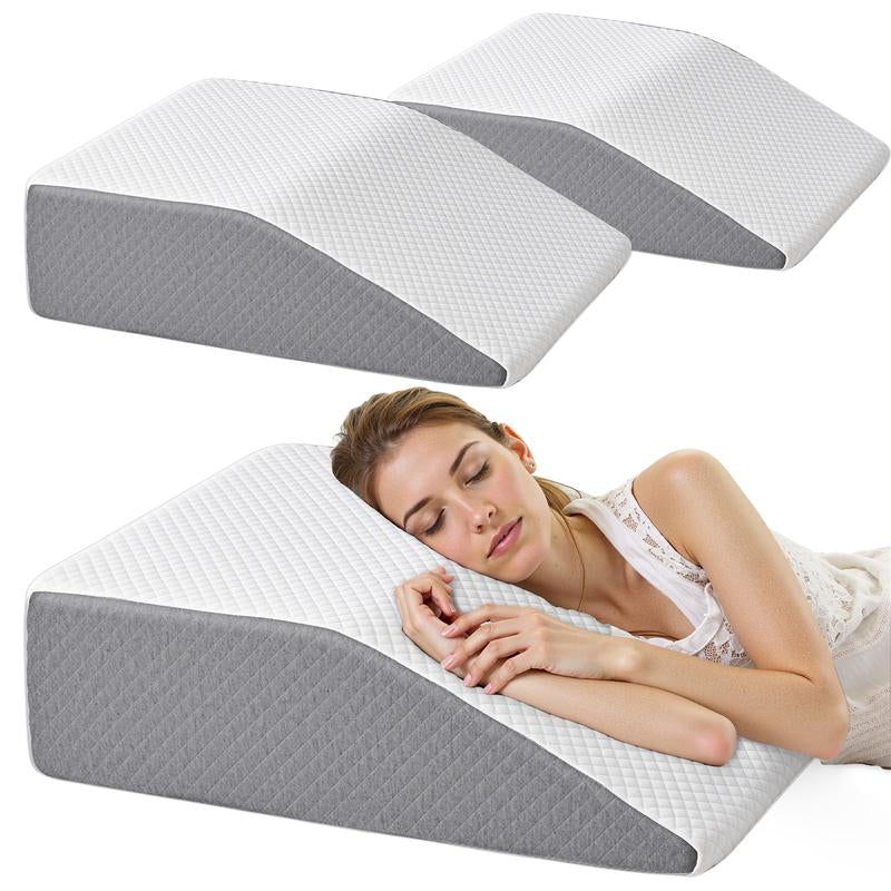 Wedge Pillow, Body Pillow for Sleep Apnea, Neck Pain Relief, Post Surgery, Sleeping Comfort, Acid Reflux, Heartburn, Back Pain Relief and Snoring