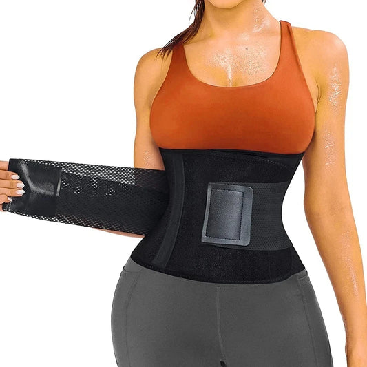Fitness Thermo Body Shaper Waist Trainer Trimmer Corset Waist Belt Cincher Wrap Workout Shapewear Slimming