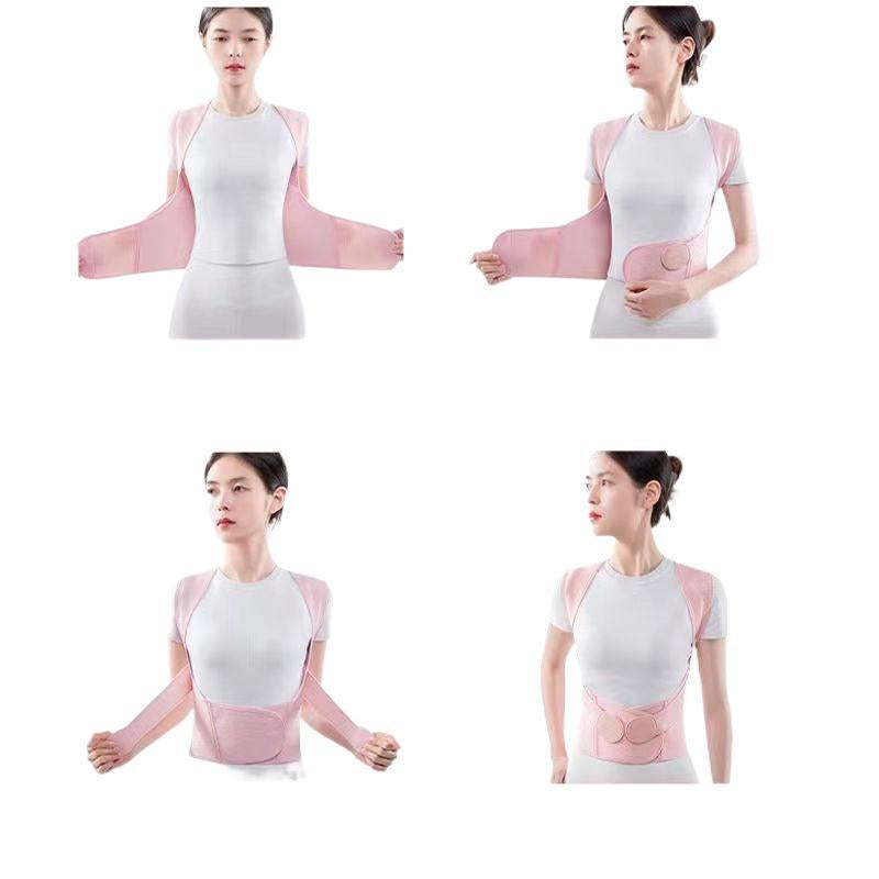 Advanced Back Brace Trainer, Youth Posture Corrector Belt, Unisex Posture Support Strap, Ideal for Home Office Use, Enhances Bad Posture