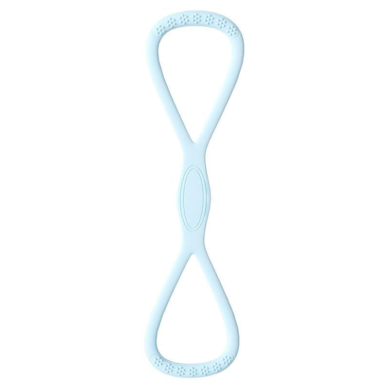 Resistance Bands Figure 8 Exercise Bands for Women 8 Shaped TPE Material for Arms Chest Expander Yoga Gym Fitness Muscle Training Equipment Stretching Gear Bands Set Multifunctional Workout Accessories Workout Straps Ideal Choice Foam Handle Resistance Ba