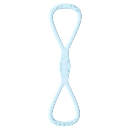 Resistance Bands Figure 8 Exercise Bands for Women 8 Shaped TPE Material for Arms Chest Expander Yoga Gym Fitness Muscle Training Equipment Stretching Gear Bands Set Multifunctional Workout Accessories Workout Straps Ideal Choice Foam Handle Resistance Ba