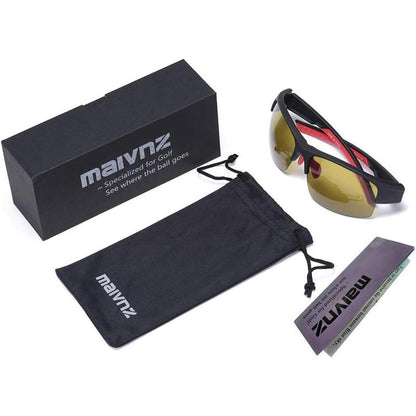 High Definition Golf Ball Finder Sport Glasses for Men Women Golf Sunglasses Golf Glasses Pickleball Eyewear MZ861